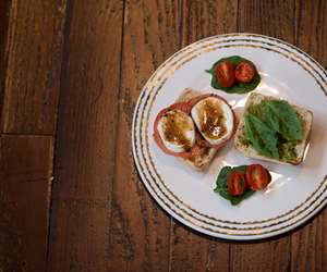 Caprese, mozzarella, tomato, basil