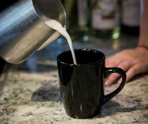 Pouring Latte