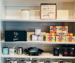 Bookshelves, Tea, Mugs, Merchandise