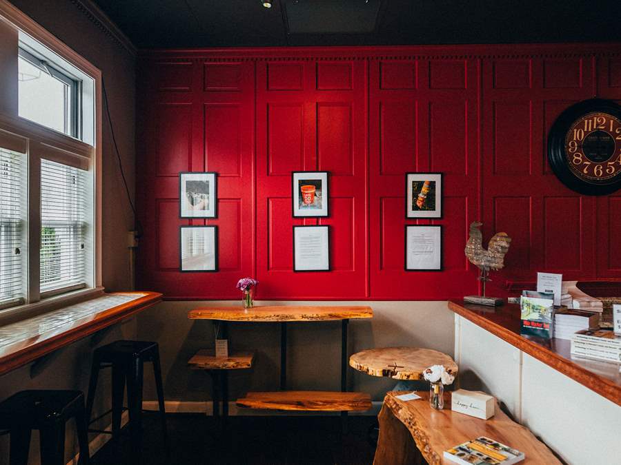 Red Wall, Art, Furniture
