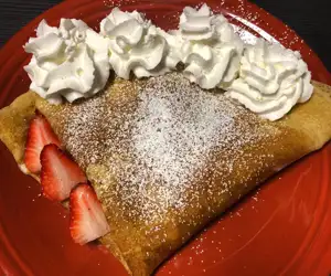 Strawberry Nutella Crepe