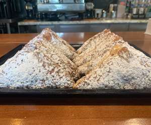 Fresh baked apple turnovers