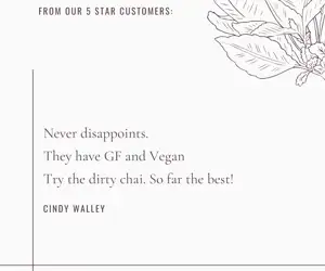 GF and Vegan Options, 5 Star Review