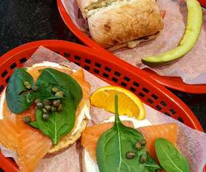 Lox Bagel with Capers