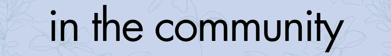 in the community